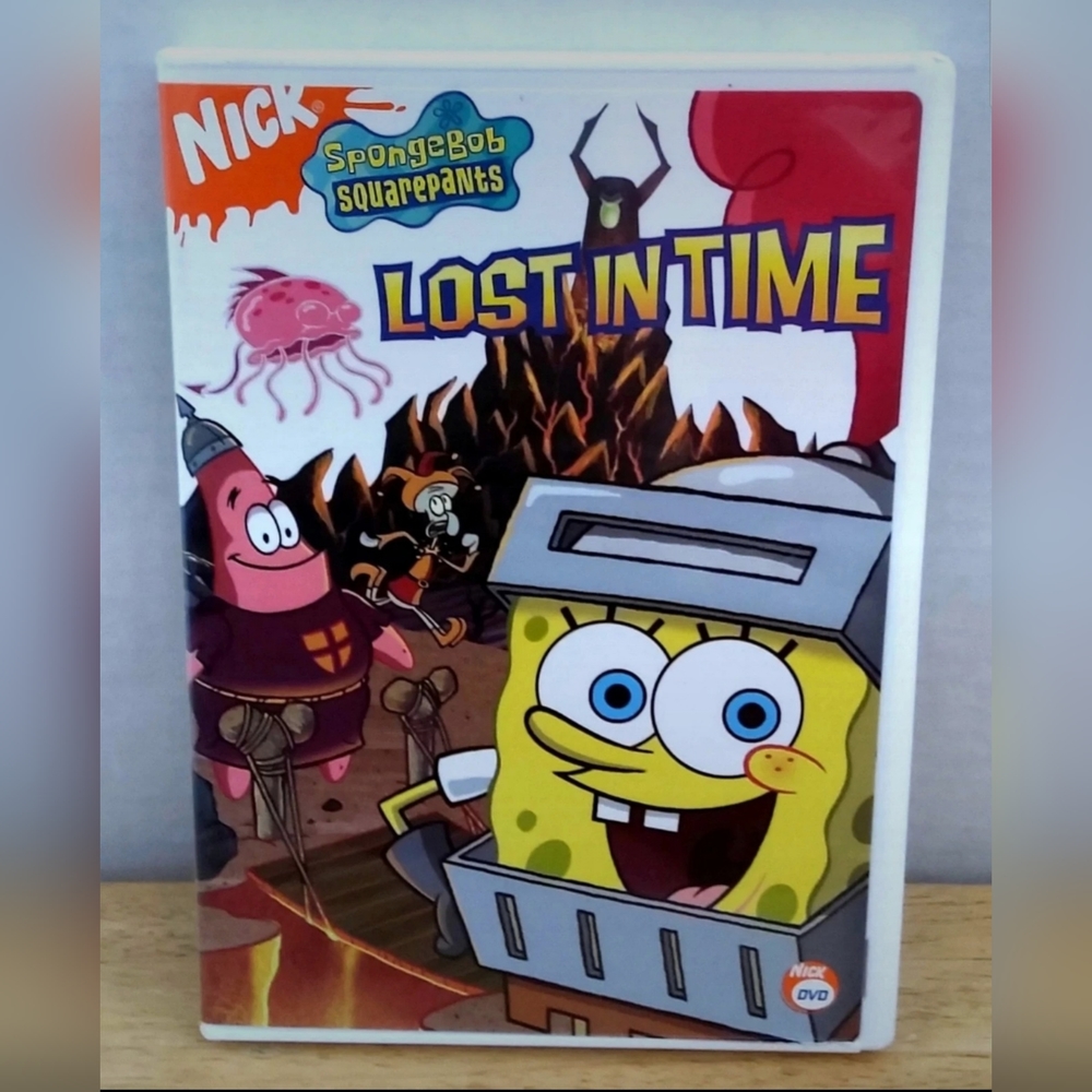 Nickelodeon SpongeBob squarepants Lost in Time DVD
